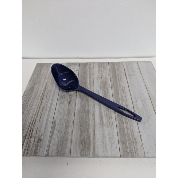 Vintage Unbranded Blue Nylon Plastic Cooking Ladle 10 1/2" - Picture 1 of 6